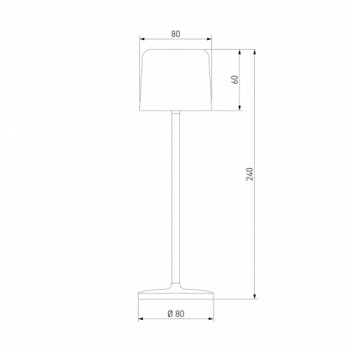 Настольная лампа декоративная Elektrostandard Bitty a069002 в Нижнем Новгороде фото 2