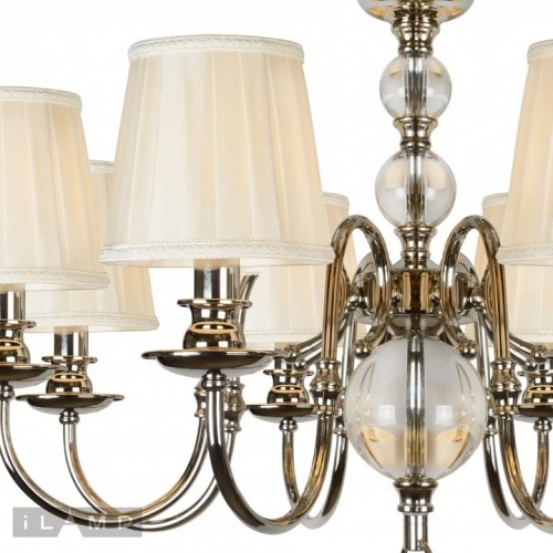 Подвесная люстра iLamp Armonia P2510-8 nic в Нижнем Новгороде фото 3