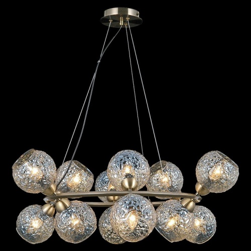Подвесная люстра ILLUMICO  IL0452-12PASQ-79 AB в Нижнем Новгороде фото 4