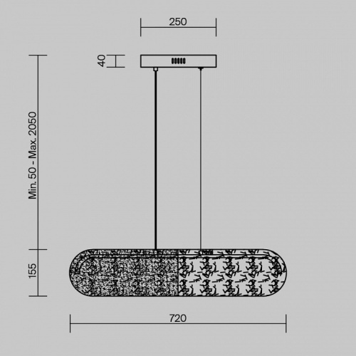 Подвесной светильник Freya Eclat FR6182PL-L18BS в Нижнем Новгороде фото 7