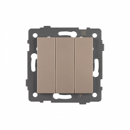 Выключатель трехклавишный без рамки Arlight SWT 049899 в Нижнем Новгороде фото 3