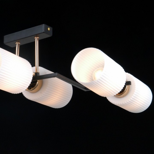 Потолочная люстра ILLUMICO NAPLES IL0809-6ASQ-25 BK AB NAPLES в Нижнем Новгороде фото 2