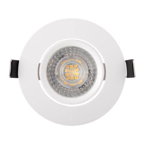 DK3020-WH Встраиваемый светильник, IP 20, 10 Вт, GU5.3, LED, белый, пластик в Кемерово
