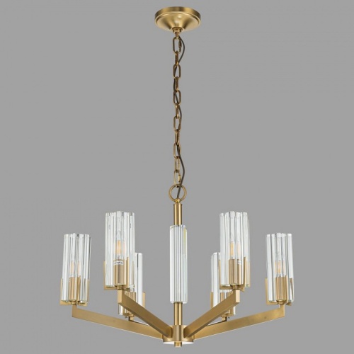 Подвесная люстра Belfast Malone 6035-6 BR CL в Нижнем Новгороде фото 5