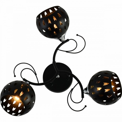 Потолочная люстра 01314-0.3-03 BK+CR в Нижнем Новгороде фото 3