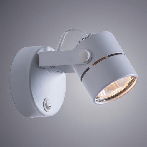 Бра Arte Lamp Mizar A1311AP-1WH в Гаджиево фото 2