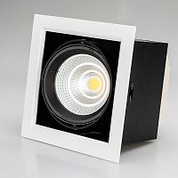 Светильник CL-KARDAN-S190x190-25W White6000 (WH-BK, 30 deg) (Arlight, IP20 Металл, 3 года) в Шумихе