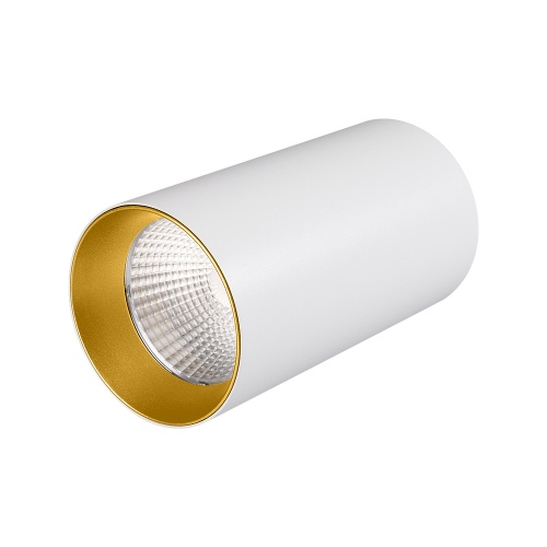Светильник накладной SP-POLO-R85-1-15W Warm White 40deg (White, Gold Ring) (Arlight, IP20 Металл, 3 года) в Кропоткине фото 2