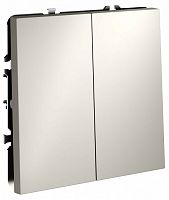 Переключатель перекрестный двухклавишный без рамки Voltum S70 VLS020503 в Нижнем Новгороде