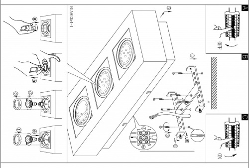 Накладной светильник Eglo Loke 1 91354 в Нижнем Новгороде фото 3