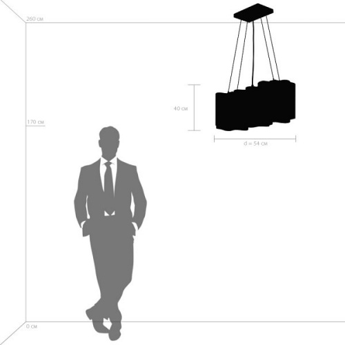 Подвесной светильник Lightstar Nubi 802135 в Нижнем Новгороде фото 3