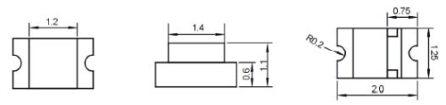 Светодиод ARL-0805URC-80mcd (Arlight, 0805) в Белово фото 2