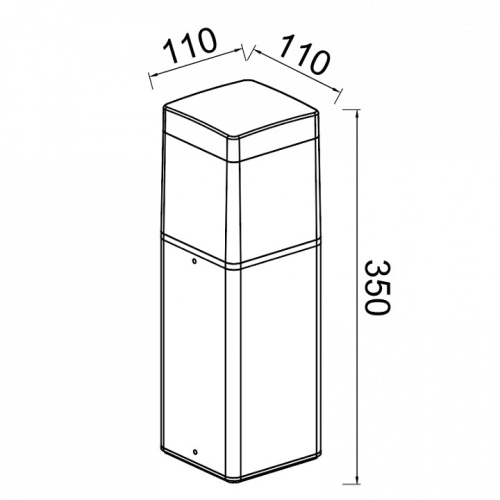 Наземный низкий светильник Mantra Chicago 8847 в Нижнем Новгороде фото 2