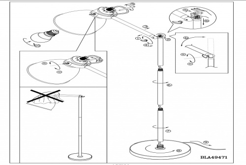Торшер Eglo Priddy 49471 в Нижнем Новгороде фото 4