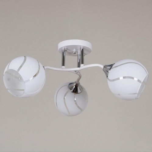 Люстра на штанге  99360-0.3-03 WH+CR в Нижнем Новгороде фото 2