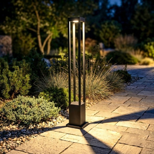 Наземный высокий светильник  09960-0.7-001JH 1,0M LED7W BK RLOS в Нижнем Новгороде фото 4