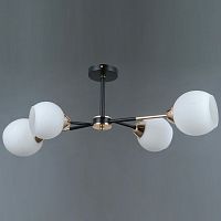 Люстра на штанге ILLUMICO LIBRA IL0715-4CSQ-24 BK GD LIBRA в Нижнем Новгороде