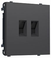 Розетка двойная Ethernet RJ-45 и со шторками, без рамки Ambrella Volt MS MS912110 в Нижнем Новгороде