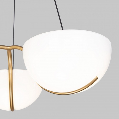 Подвесная люстра Eurosvet Emisfero 50083/3 LED золото в Нижнем Новгороде фото 3