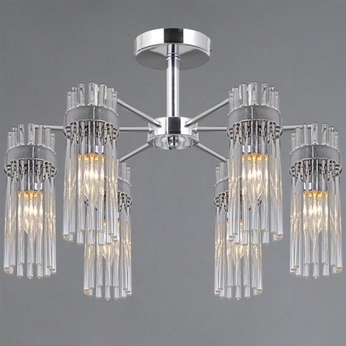 Люстра на штанге ILLUMICO GENOA IL0761-6CSQ-25 CR GENOA в Нижнем Новгороде