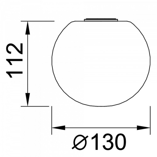 Плафон стеклянный Mantra Andromeda 9346 в Нижнем Новгороде фото 3