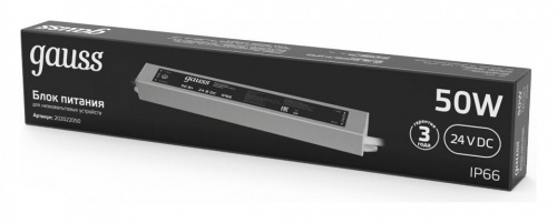 Блок питания с проводом Gauss  202022050 в Нижнем Новгороде фото 4