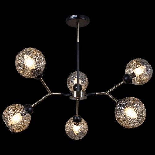 Люстра на штанге ILLUMICO  IL0268-6PSQ-79 BK AB в Нижнем Новгороде