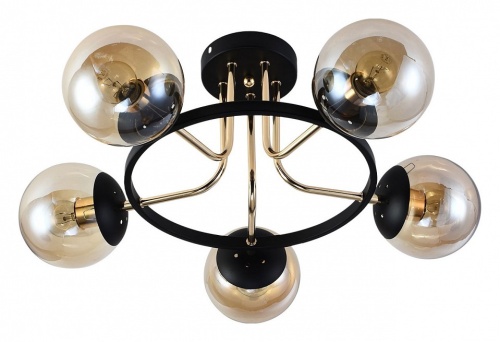 Люстра на штанге 01344-0.3-05 BK+FGD в Нижнем Новгороде