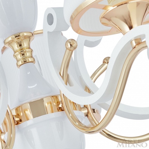 Подвесная люстра Arte Milano Florentia-3987 303987/8 Wh/Gd в Нижнем Новгороде фото 6