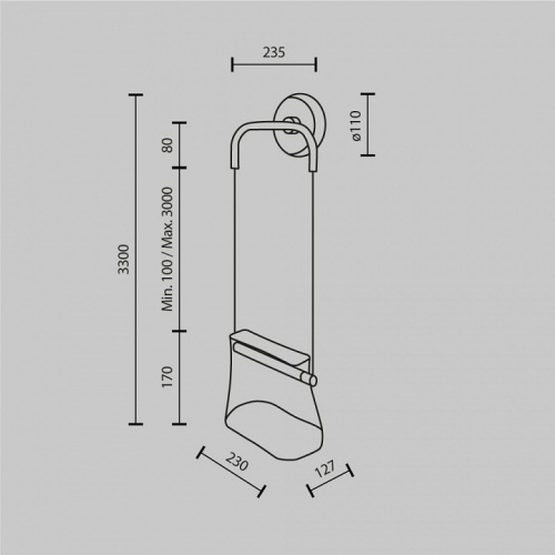 Бра Maytoni Cabaret MOD170WL-L8BS3K1 в Бугульме фото 7