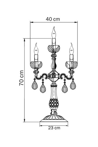 Настольная лампа декоративная Osgona Montare 787952 в Судогде фото 2