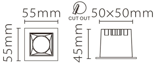 Встраиваемый светильник Fiberli XL003 12130304 в Нижнем Новгороде фото 2