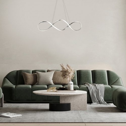 Подвесной светильник Escada Knot 10236/1LED Chrome в Нижнем Новгороде фото 2