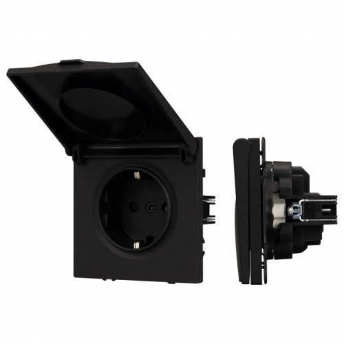 Розетка влагозащищенная с заземлением с крышкой, без рамки Arlight SCT 054281 в Нижнем Новгороде