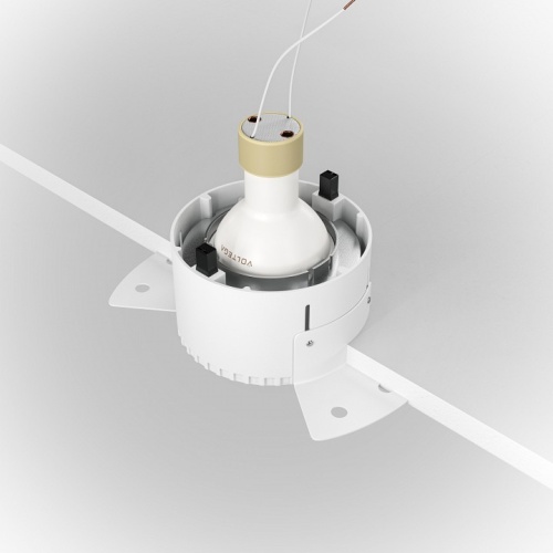 Встраиваемый светильник Maytoni Share DL051-01-GU10-RD-WS в Заполярном фото 4