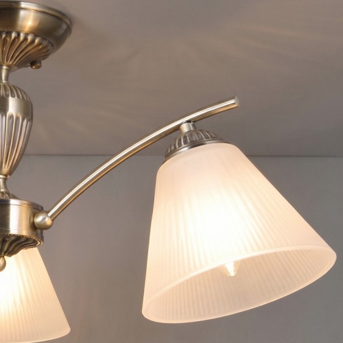 Люстра на штанге ILLUMICO  IL0900-3CSQ-26 AB ELITE в Нижнем Новгороде фото 3