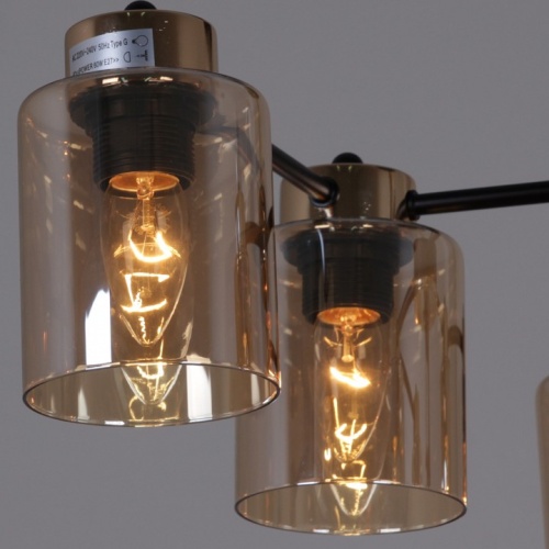 Люстра на штанге 01606-0.3-06 BK+FGD в Нижнем Новгороде фото 3