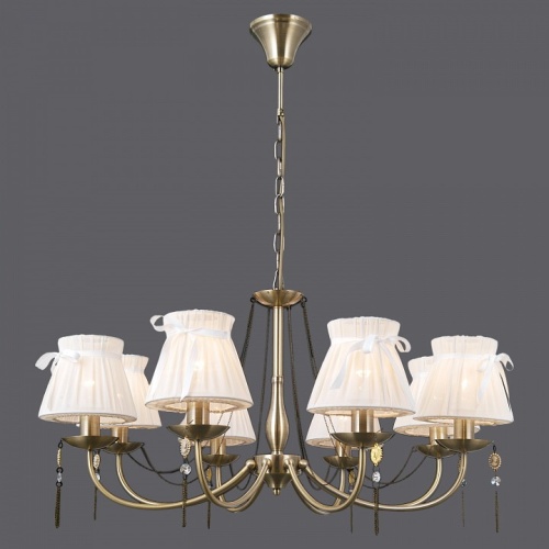 Подвесная люстра ILLUMICO IL0023 IL0023-8PSQ-24 AB CASTOR в Нижнем Новгороде фото 5