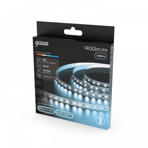 Лента светодиодная Gauss  23637042010 в Нижнем Новгороде фото 6