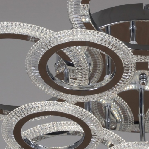 Потолочная люстра 09837-0.3-5+5A CR в Нижнем Новгороде фото 2