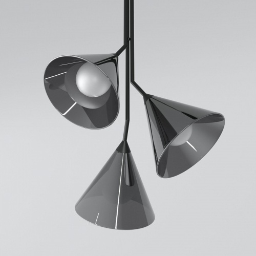 Подвесная люстра Eurosvet Enigma 70161/3 черный в Нижнем Новгороде фото 3