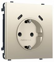 Розетка с заземлением и со шторкой и 2хUSB C, без рамки Ambrella Volt MS MS550510 в Нижнем Новгороде