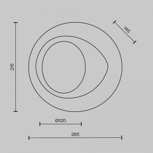 Накладной светильник Maytoni Lulua MOD435WL-01W в Нижнем Новгороде фото 2