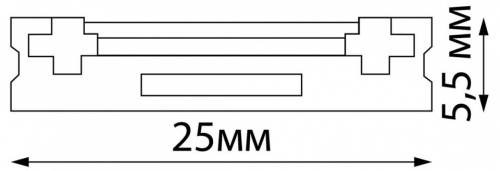 Трек накладной Novotech Smal 135194 в Бородино фото 6