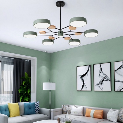 Люстра на штанге Imperiumloft Meade Lamps Green MEADE-01 в Нижнем Новгороде фото 2