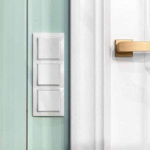 Выключатель одноклавишный без рамки Werkel белый W1110001 в Нижнем Новгороде фото 6