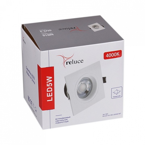 Встраиваемый светильник 81110-9.0-001 LED5W WT в Нижнем Новгороде фото 5