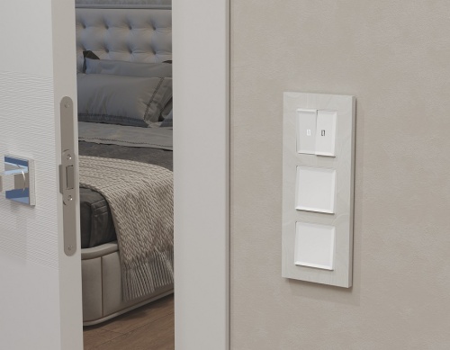 Выключатель двухполюсной самовозвратный без рамки Ambrella Volt MA MA121050 в Нижнем Новгороде фото 3