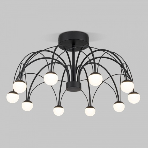 Люстра на штанге Eurosvet Ragno 90035/10 LED черный в Нижнем Новгороде фото 6