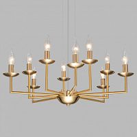 Подвесная люстра Eurosvet Cariso 60150/10 латунь в Нижнем Новгороде
